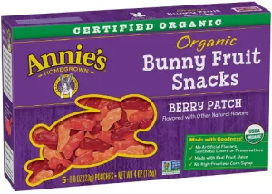 Annie's Organic bunny fruit snacks